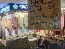Pedagang di Tahah Abang Minta Shopee dan Lazada Ikut Ditutup, Nitizen: Dikasih Hati Minta Jantung