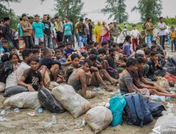 Ratusan Imigran Rohingya Kembali Terdampar di Aceh