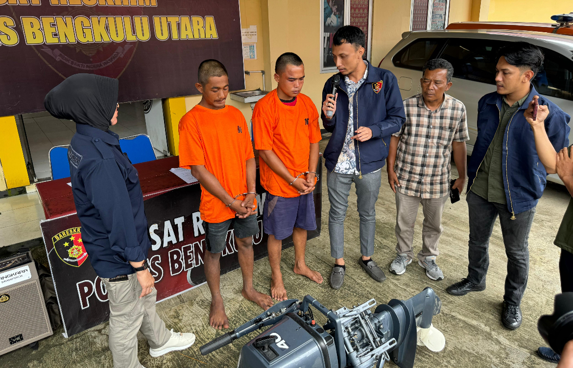 Pencurian Mesin Kapal Speed Boat Digagalkan, Polres Bengkulu Utara Ringkus Pelaku dalam 1 Malam 1 IMG 6941