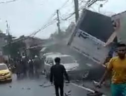 Sebanyak 14 Orang Luka-luka Dalam Kecelakaan Beruntun di Puncak Bogor