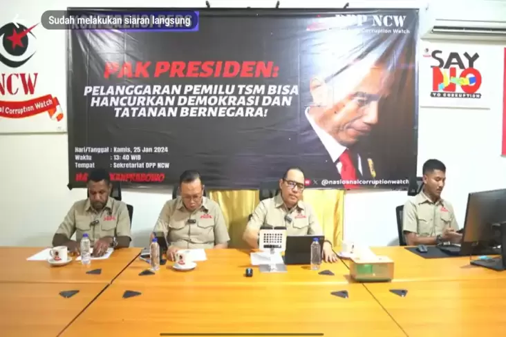 Jokowi Sampaikan Presiden-Menteri Boleh Kampanye, NCW: Rawan Disalahgunakan