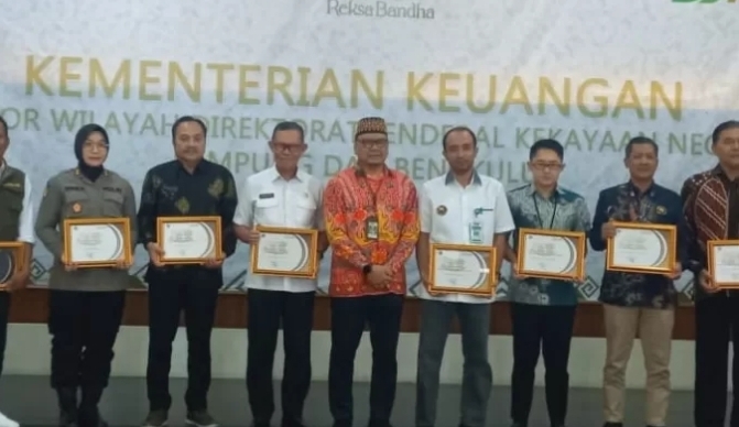 Polda Lampung Raih Pengharagaan Anugrah Reksa Bandha oleh Kemenkeu RI 1 Screenshot 20240222 123502 Chrome