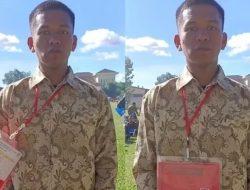 Viral di medsos, Calon Tamtama Asal Polres Baubau ini Bernama Real Madrid
