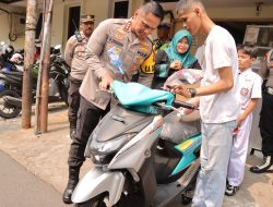 Casis Bintara Polri Korban Begal, Satrio Mukti Raharjo Dapat Hadiah Sepeda Motor