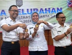 Peringkat Pertama Lomba Kelurahan Se-Jakarta Barat Diraih Kelurahan Kembangan Selatan