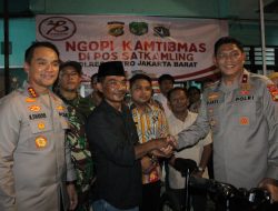 Wakapolda Ngopi Kamtibmas Warga Tanjung Duren Selatan, Warga Sampaikan Aspirasi