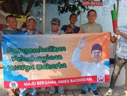 Spanduk Dukungan Kepada Anies Baswedan di Pilgub Jakarta Dipasang di Sejumlah Titik