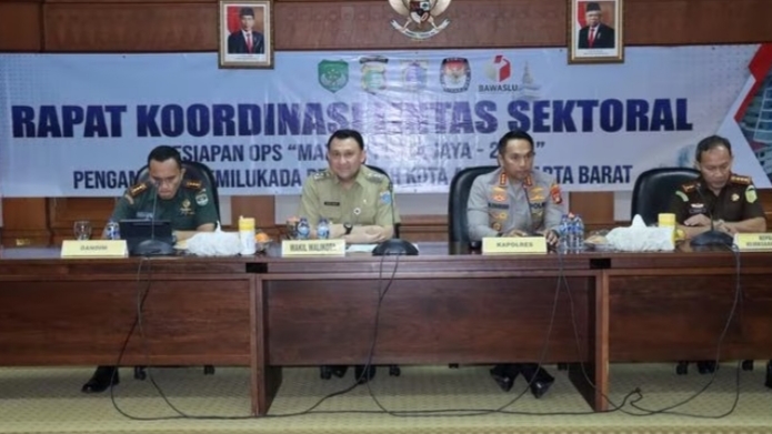 Rakor Jelang Pilkada, Forkopimko Jakarta Barat Sepakat Ciptakan Kondisi Aman dan Damai 1 20240803 095343