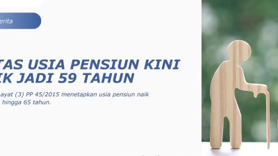 Pemerintah Resmi Menetapkan Batas Usia Pensiun Pekerja Menjadi 59 Tahun