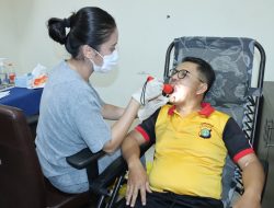 Personel Polres Metro Jakarta Barat Gelar Medical Check Up Berkala untuk Personel