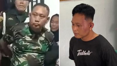Dua Anggota TNI Penembak Anggota Polisi Ditangkap
