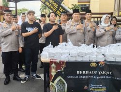 Polres Jaksel bersama Insan Pers Berbagi Kebahagiaan dan Buka Puasa Bersama