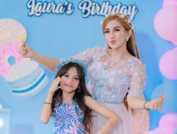 Meriah! Laura Marchia Conceicao Rayakan Ulang Tahun ke-10