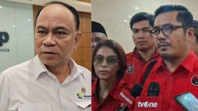pdi perjuangan resmi laporkan budi arie setiadi ke bareskrim polri ZHO37167YU