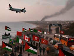 Otoritas Mesir Sita Paspor Puluhan Peserta Global March to Gaza