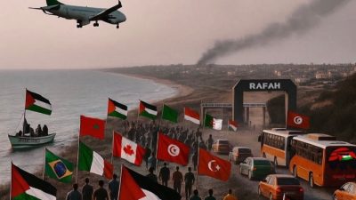 Otoritas Mesir Sita Paspor Puluhan Peserta Global March to Gaza