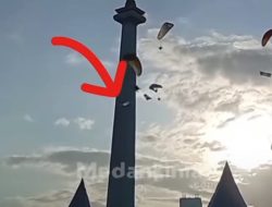 Perayaan HUT Bhayangkara ke-79 Memakan Korban, Seorang Atlet Paralayang Jatuh Dari Ketinggian