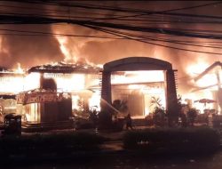 500 Kios di Pasar Taman Puring Ludes Terbakar