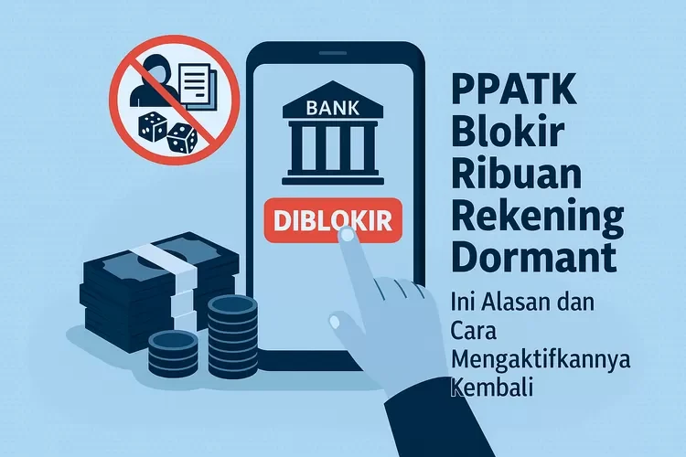 Rekening Menganggur 3 Bulan Siap Siap Diblokir PPATK