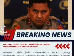 Irjen Karyoto Buru Akun Tiktok yang Sebarkan Dirinya Marah ke Kapolri