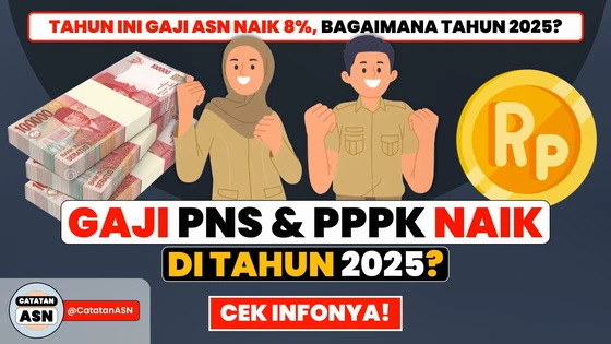 Gaji ASN Naik