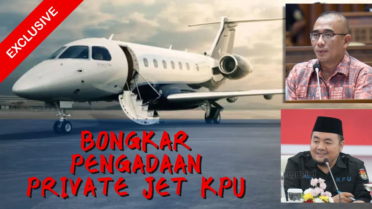BOngkar pengadaan private jet KPU