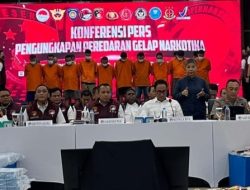 Polri Bongkar Jaringan Narkoba, 38 Ribu Kasus Diungkap, Nilai Aset Rp 221 Miliar Disita