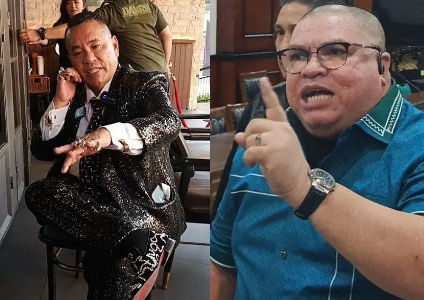 Kolase foto Hotman Paris Vs Razman Nasution 415117577