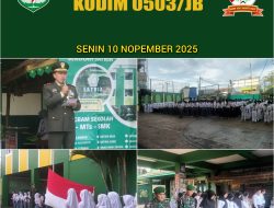 Danramil Kembangan Apresiasi SMK Satria sebagai Pelopor Sekolah Anti-Tawuran