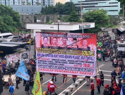 Peringati Hari Anti Korupsi Sedunia, Furn SP-SB Gelar Aksi Unjuk Rasa Depan Gedung KPK Jakarta Selatan