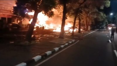 Kalibata City Mencekam, Dua “Mantel” Tewas dan Puluhan Kios Ludes Terbakar