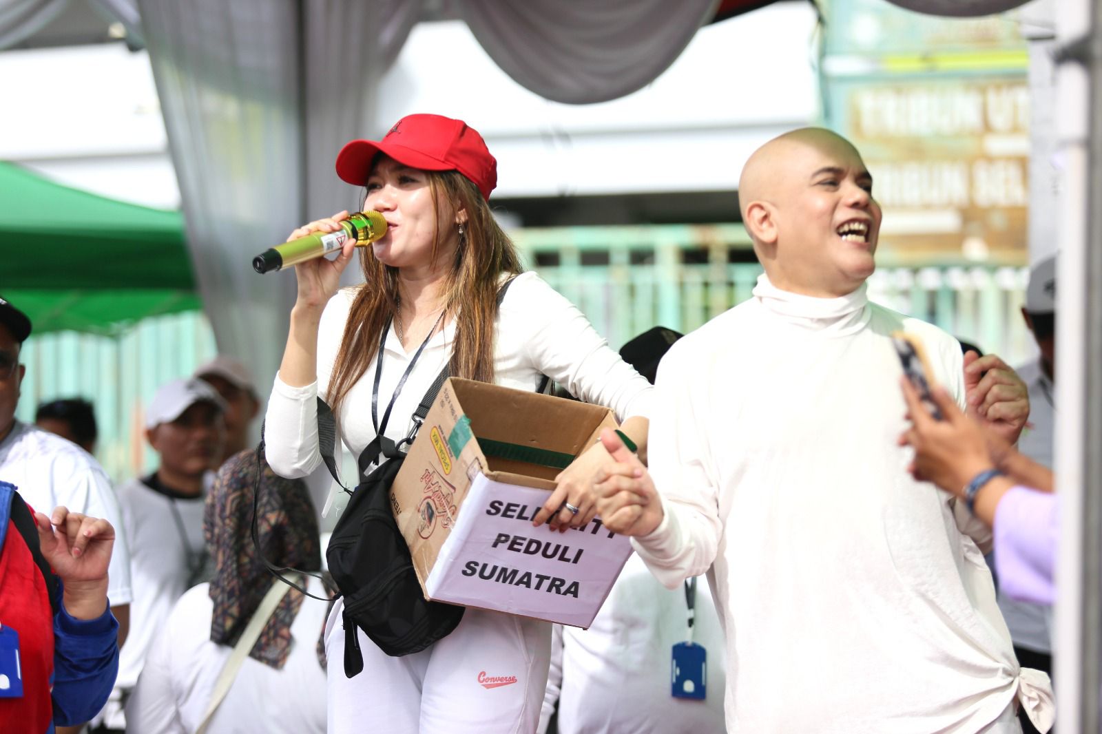 Alya Liu dan Selebriti Galang Donasi Peduli Bencana Sumatra di Bekasi 2 IMG 20251215 WA0000 1