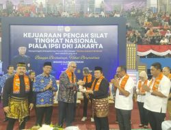 Lestarikan Budaya Indonesia, IPSI DKI Jakarta Selenggarakan Kejuaraan Pencak Silat Tingkat Nasional