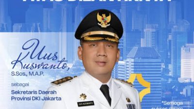 Pramono Anung Lantik Uus Kuswanto Jadi Sekda DKI, Gantikan Marullah Matali yang Pensiun