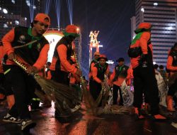 Tahun Baru Tanpa Kembang Api, DLH Angkut 91,41 Ton Sampah
