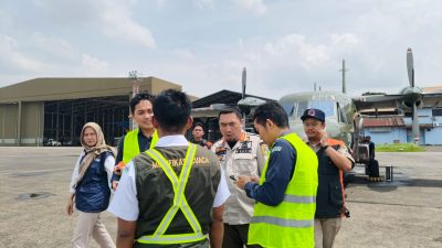 Pemprov DKI Jakarta Lanjutkan OMC Hari Keempat, Tiga Sorti Dikerahkan Tekan Potensi Hujan Lebat