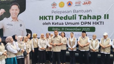 HKTI Tutup Akhir Tahun dengan Pengiriman Bantuan Kedua ke Sumatera dan Aceh