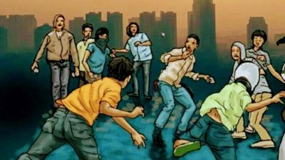 Ilustrasi tawuran