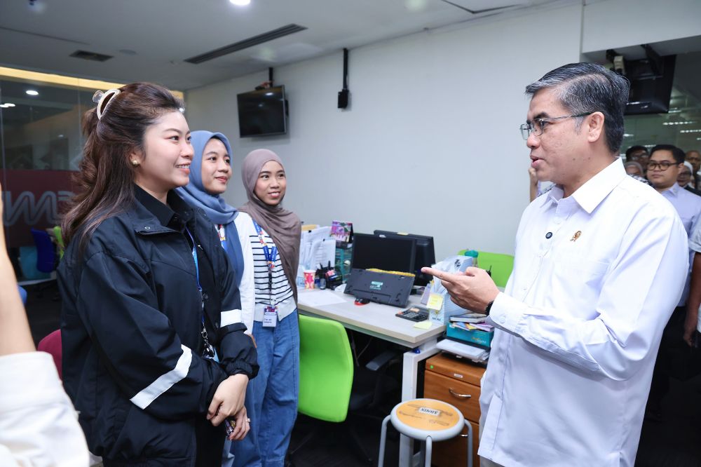 1menaker imbau mitra pemagangan fasilitasi uji kompetensi peserta maganghub 2