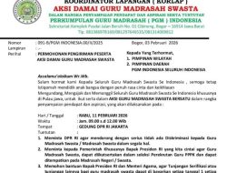 Untuk Kedaulatan Profesi, Perkumpulan Guru Madrasah Akan Gelar Aksi Damai di Depan Gedung DPR RI