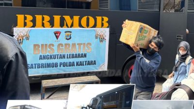 Sambut Idul Fitri 1447 H, Satbrimob Polda Kaltara Hadirkan Layanan Kesehatan Gratis bagi Pemudik di Pelabuhan Tengkayu 1