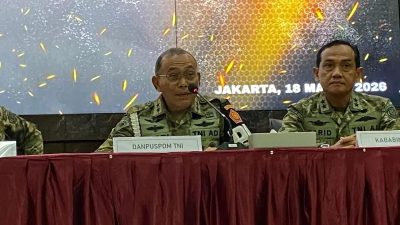 Empat Anggota TNI Ditahan sebagai Tersangka Kasus Penyiraman Air Keras terhadap Andrie Yunus