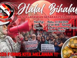 Selaraskan Gerakan Perlawanan, ARM Gelar Halal Bi Halal di Lapangan Banteng
