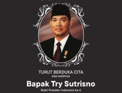 Wakil Presiden Keenam RI Jenderal TNI (Purn) Try Sutrisno Meninggal Dunia pada Usia 90 Tahun