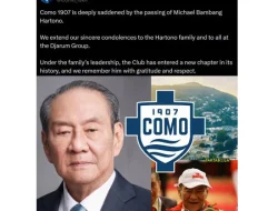 Como 1907 Sampaikan Duka, Ingat Kontribusi Besar Michael Bambang Hartono