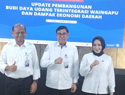 Pembangunan Kawasan Budidaya Udang Terintegrasi Waingapu Capai 10 Persen