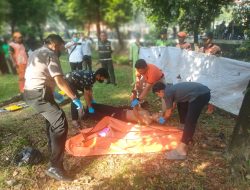 Petugas PPSU Terkejut Melihat Seorang Pria Tewas Gantung Diri di Taman