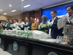 BNN RI Ungkap 715 Kasus Narkotika