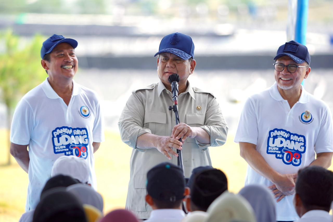 Presiden Prabowo Panen Raya Udang Vaname di BUBK Kebumen 1 IMG 20260523 WA0006