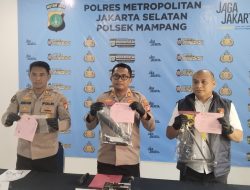Polsek Mampang Ringkus Pelaku Pencurian Kabel di Menara Jamsostek
